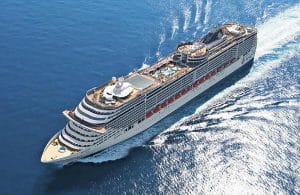 MSC Armonia, Réveillon