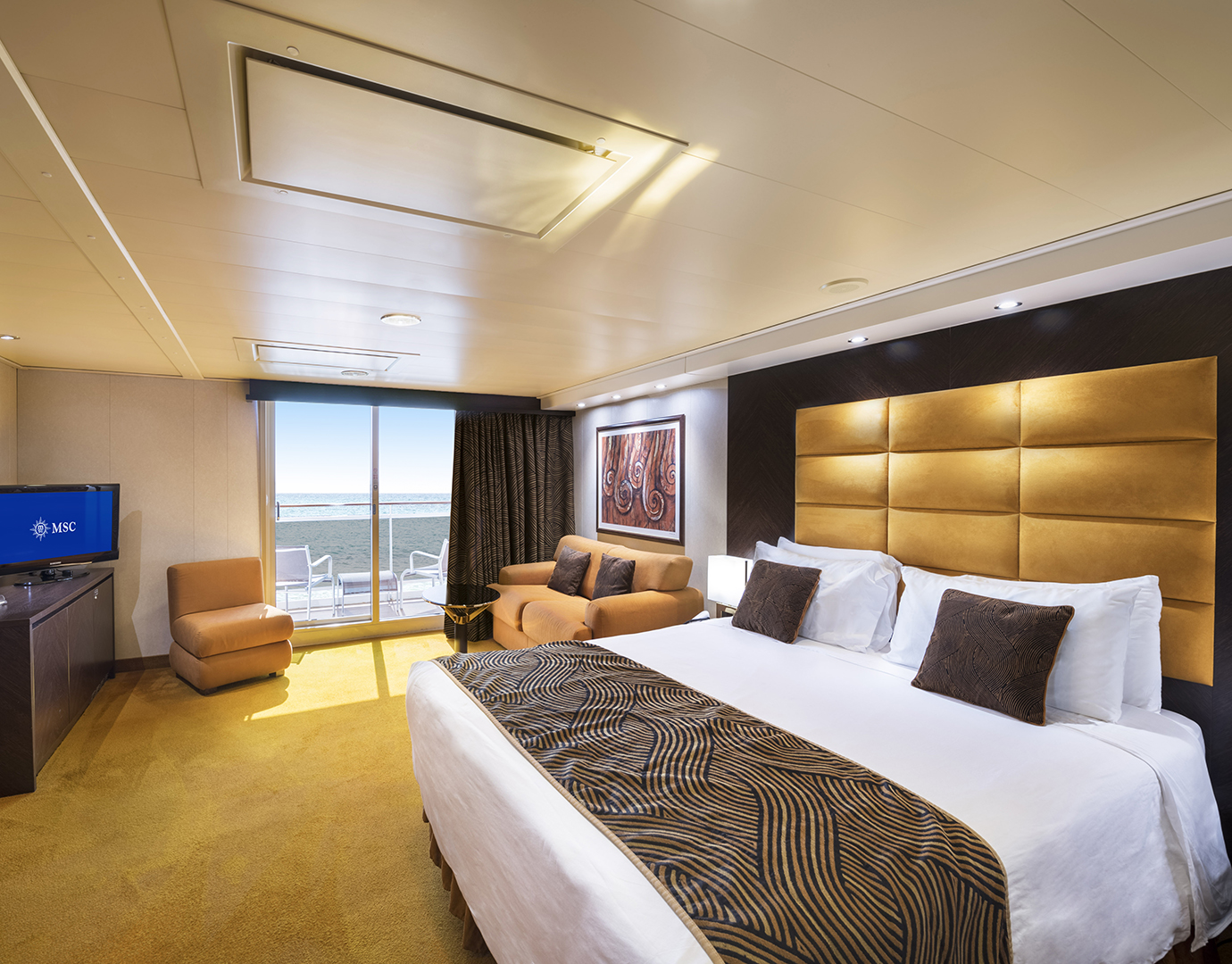 Suíte Aurea Premium MSC Splendida